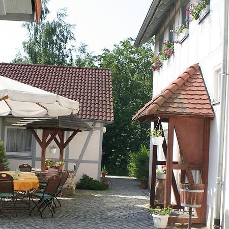 Landhotel "Zum Nicolaner" Grossweitzschen Bagian luar foto